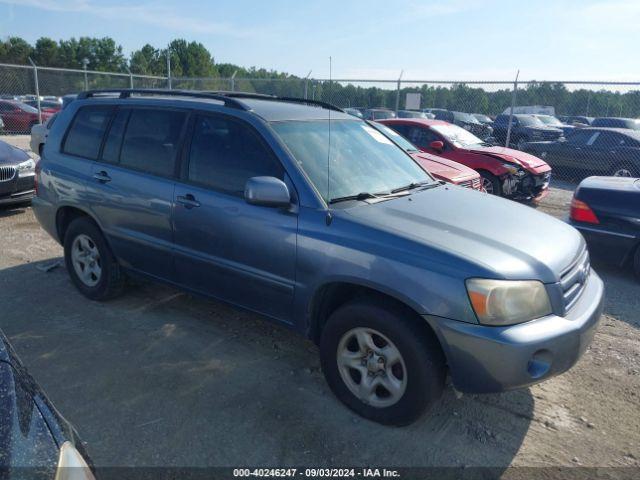  Salvage Toyota Highlander