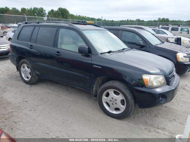  Salvage Toyota Highlander