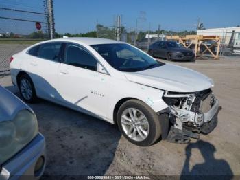  Salvage Chevrolet Malibu