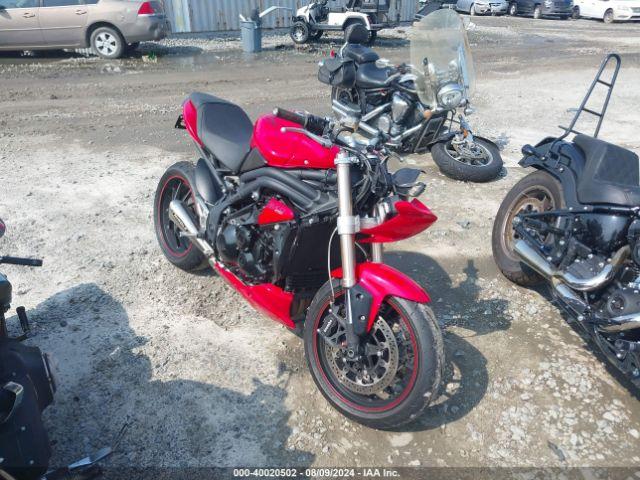  Salvage Triumph Motorcycle Speed Triple