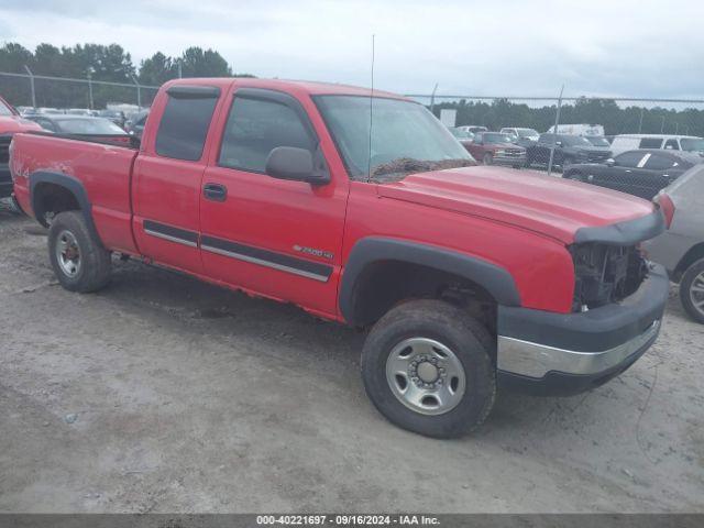  Salvage Chevrolet Silverado 2500