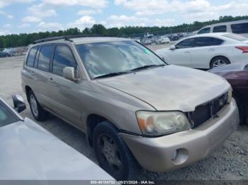  Salvage Toyota Highlander