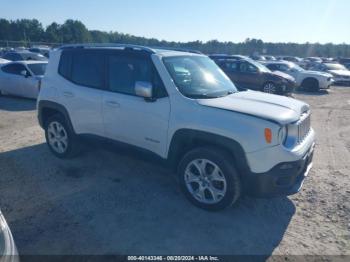  Salvage Jeep Renegade