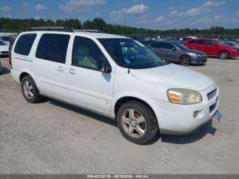  Salvage Chevrolet Uplander