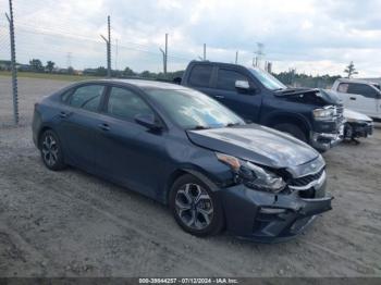  Salvage Kia Forte