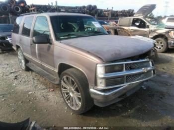  Salvage Chevrolet Tahoe