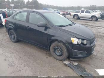  Salvage Chevrolet Sonic