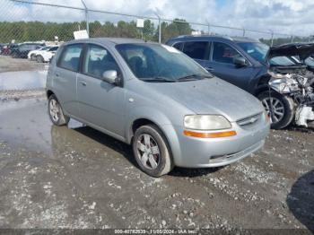  Salvage Chevrolet Aveo 5