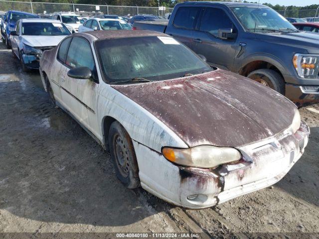  Salvage Chevrolet Monte Carlo