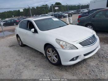  Salvage INFINITI G37x