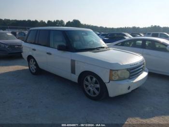  Salvage Land Rover Range Rover