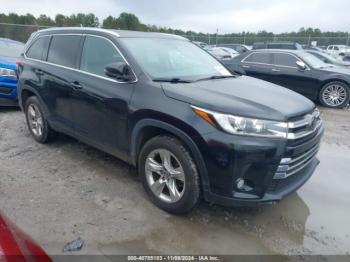  Salvage Toyota Highlander