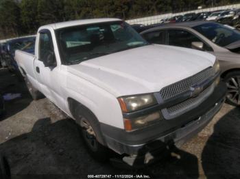  Salvage Chevrolet Silverado 1500