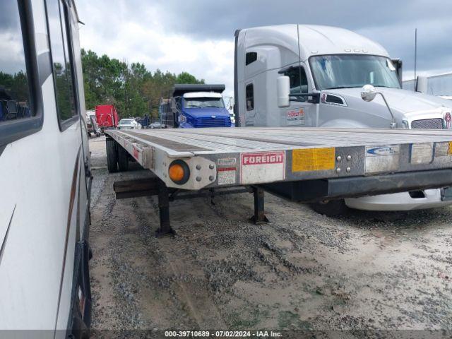  Salvage Utility Trailer Mfg Flatbed Semi Trailer