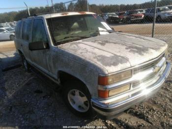  Salvage Chevrolet Tahoe