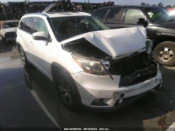  Salvage Toyota Highlander