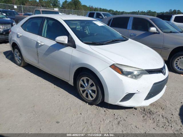  Salvage Toyota Corolla