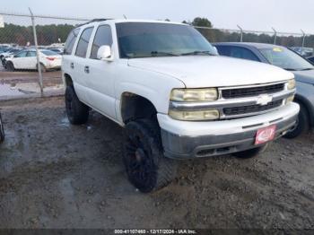  Salvage Chevrolet Tahoe