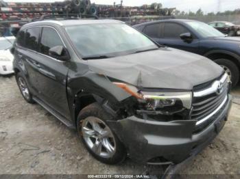  Salvage Toyota Highlander