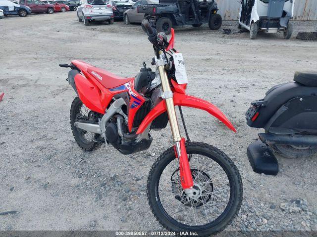  Salvage Honda Crf450