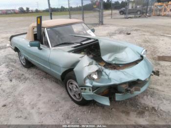  Salvage Alfa Romeo Veloce