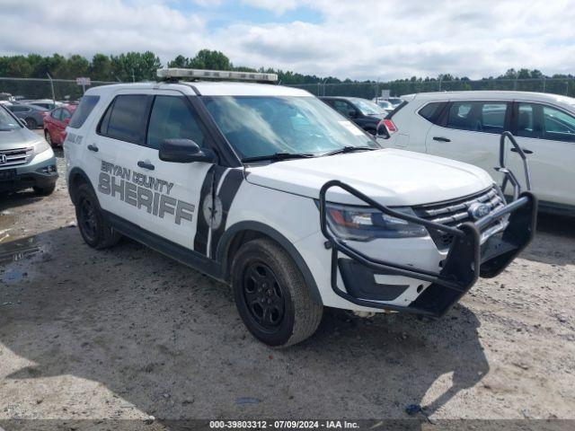  Salvage Ford Police Interceptor Utilit