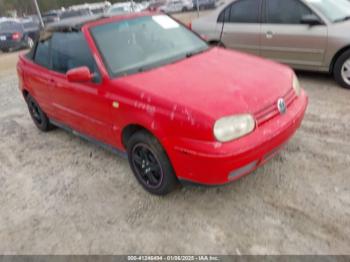  Salvage Volkswagen Cabrio