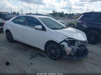  Salvage Toyota Corolla