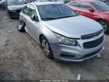  Salvage Chevrolet Cruze