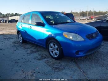  Salvage Toyota Matrix