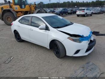  Salvage Toyota Corolla