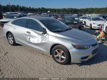  Salvage Chevrolet Malibu