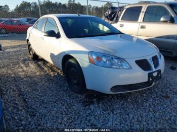  Salvage Pontiac G6