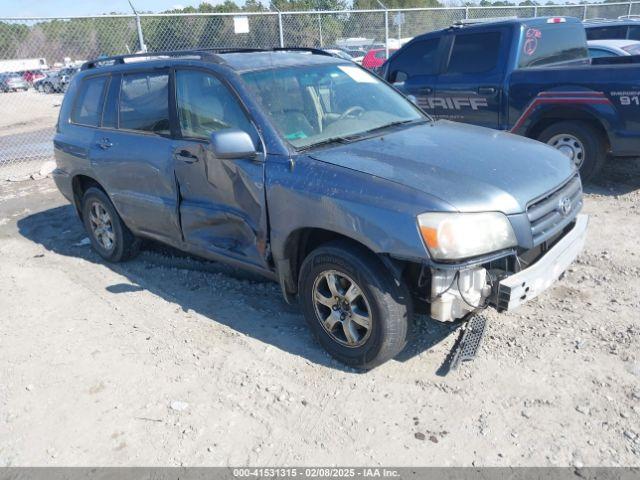  Salvage Toyota Highlander