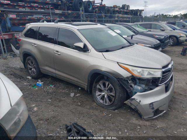  Salvage Toyota Highlander