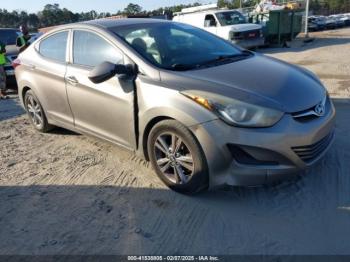  Salvage Hyundai ELANTRA