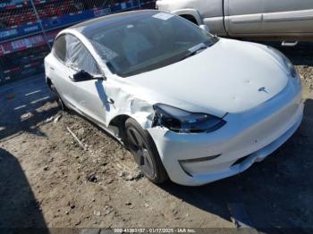  Salvage Tesla Model 3