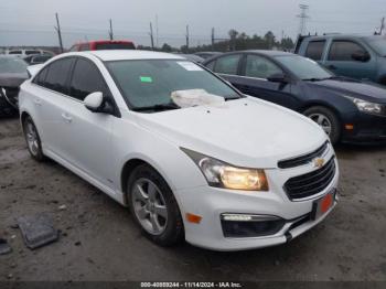  Salvage Chevrolet Cruze