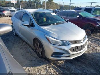  Salvage Chevrolet Cruze