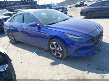  Salvage Hyundai ELANTRA