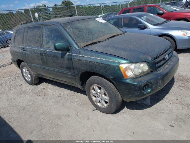  Salvage Toyota Highlander