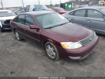  Salvage Toyota Avalon