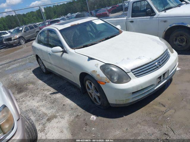  Salvage INFINITI G35x