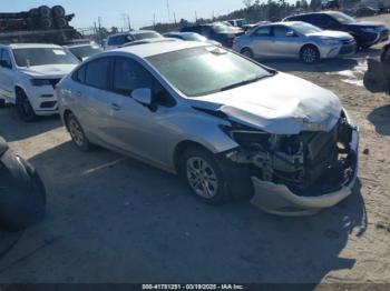  Salvage Chevrolet Cruze