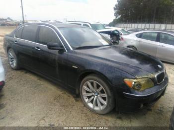  Salvage BMW 7 Series