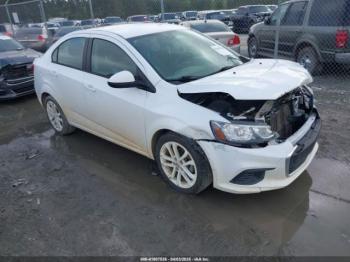  Salvage Chevrolet Sonic