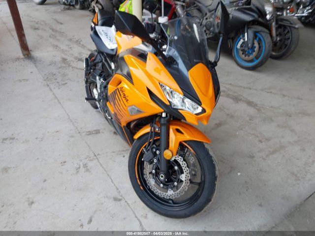  Salvage Kawasaki Ex650