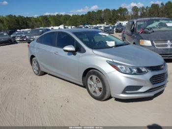 Salvage Chevrolet Cruze