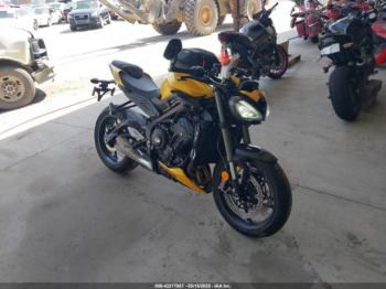  Salvage Triumph Motorcycle Street Triple