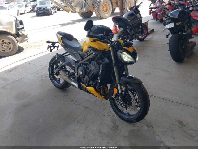  Salvage Triumph Motorcycle Street Triple